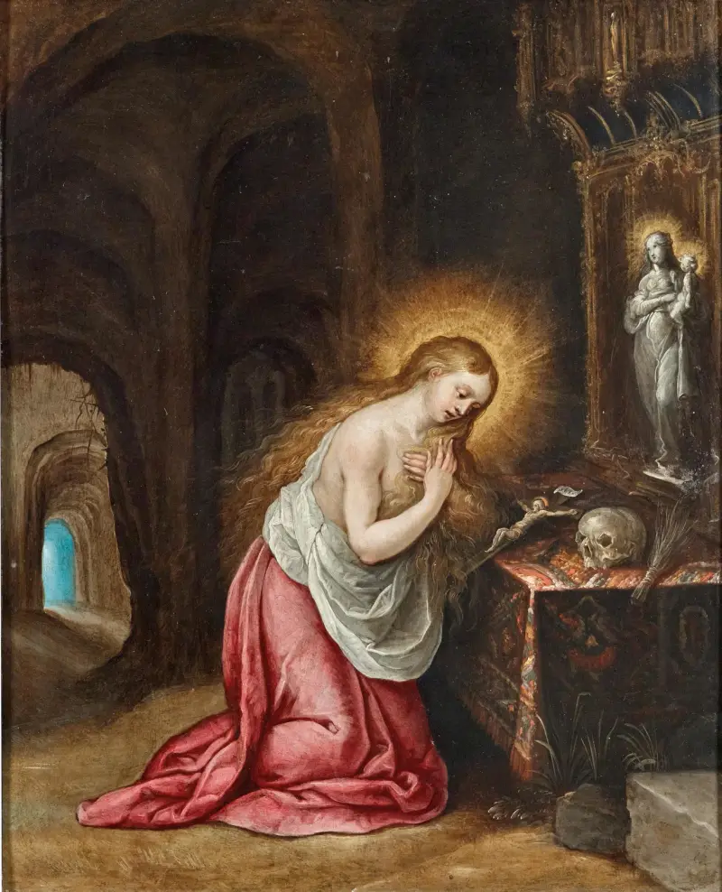 Den botfärdiga Maria Magdalena av Frans Francken the Younger