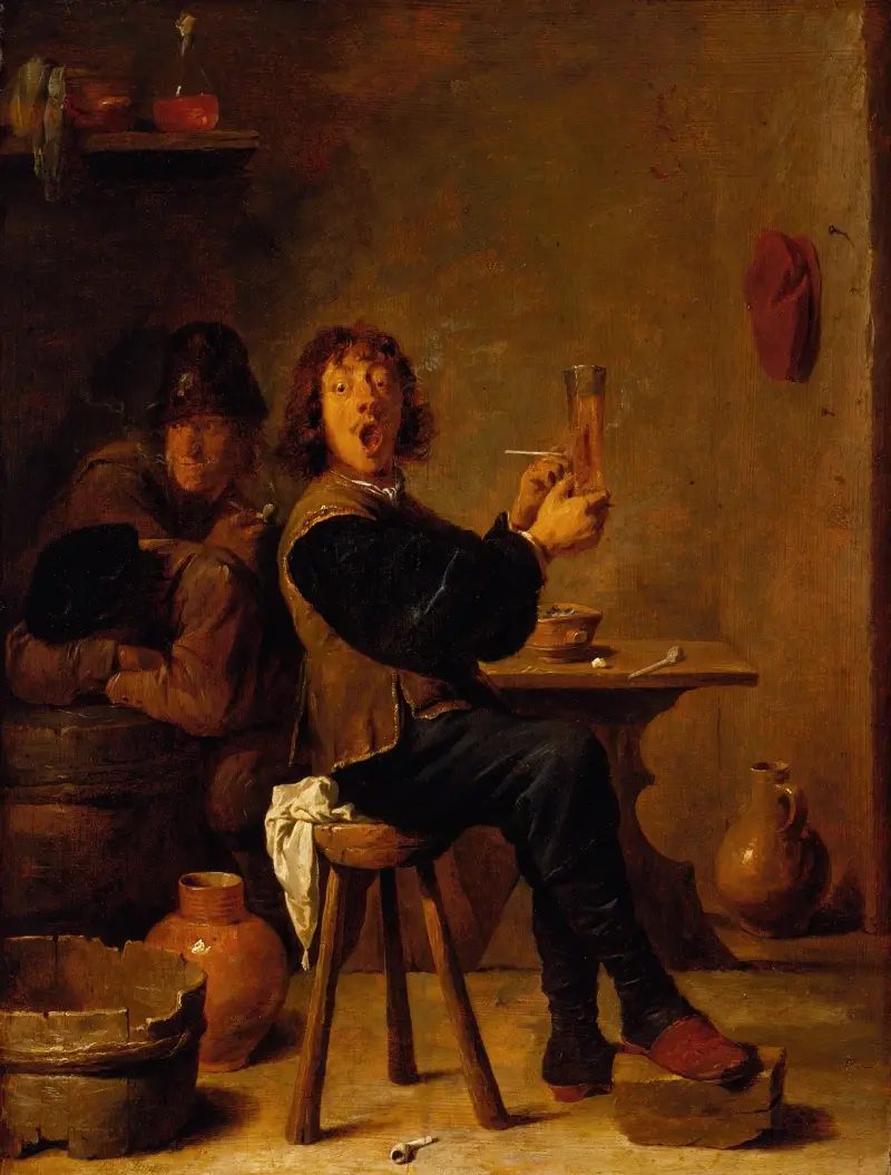 Rökaren av David Teniers The Younger