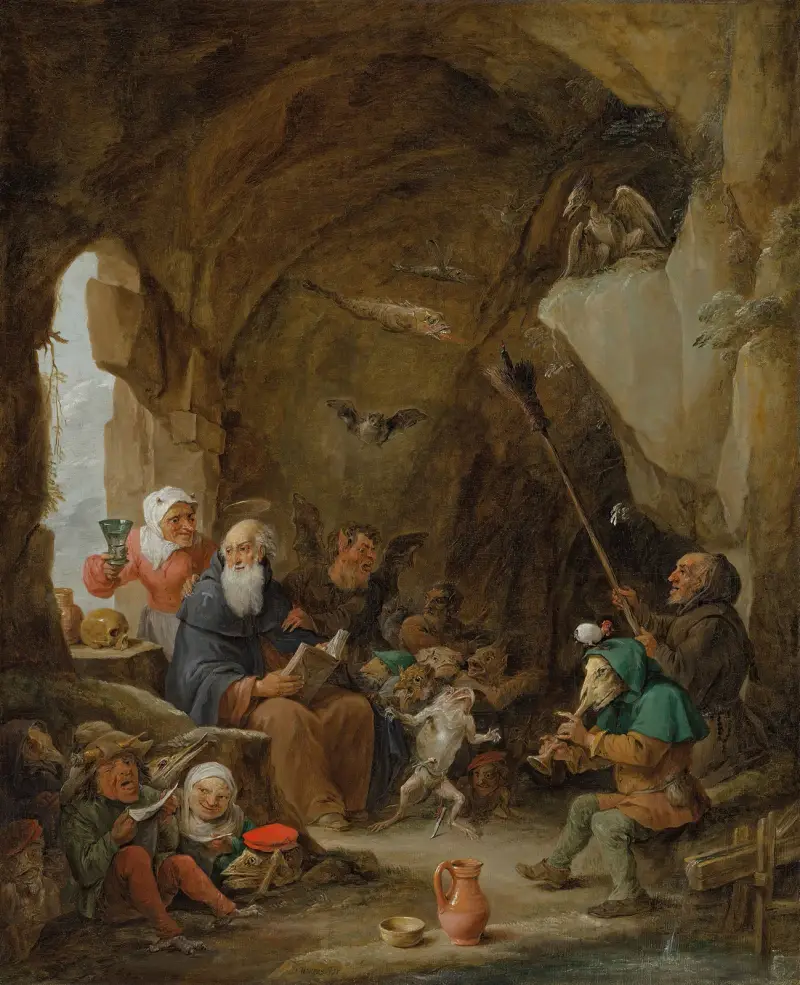 The Temptation of Saint Anthony av David Teniers The Younger