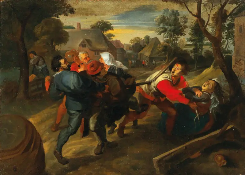 Tobias And The Angel av Jan Brueghel the Younger