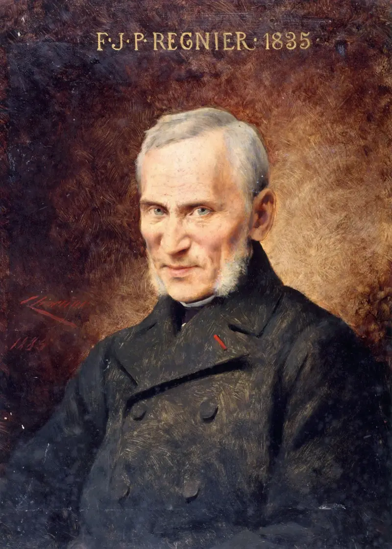 Portrait de François-Joseph-Philoclès Régnier av Théobald Chartran