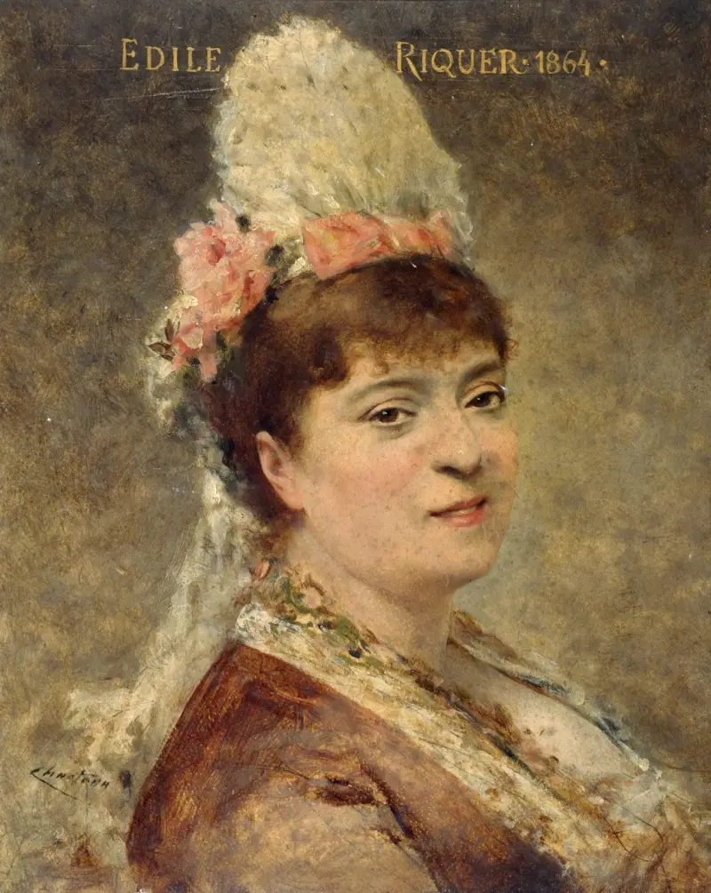Portrét Édile Riquera, Théobald Chartran