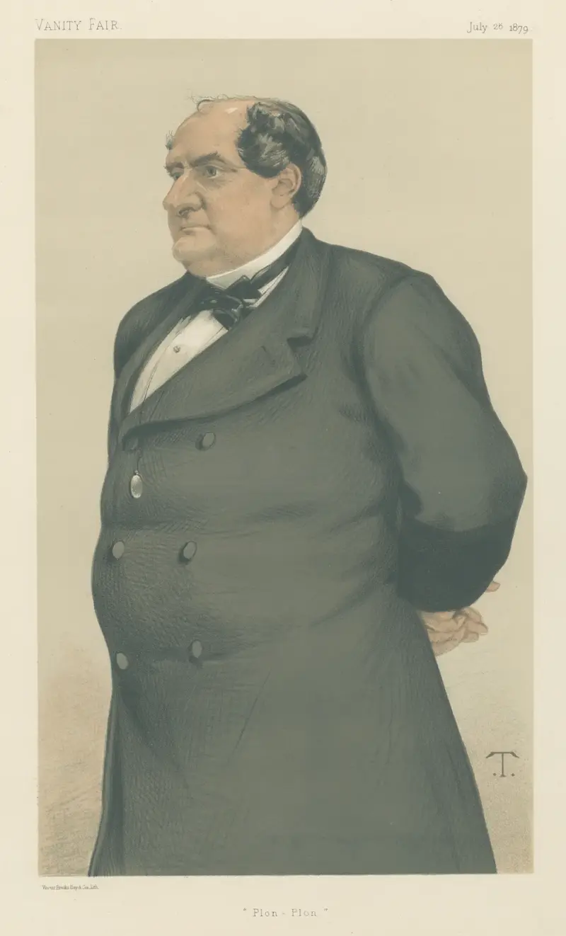 Vanity Fair; Königliches; „Plon-Plon“, Prinz Jérôme Napoleon, 26. Juli 1879 von Théobald Chartran