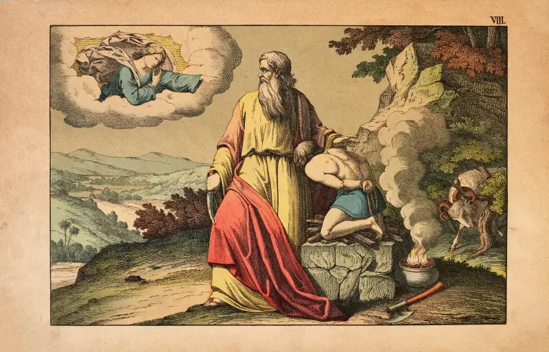 Abraham a Izák, Theodor Eckardt