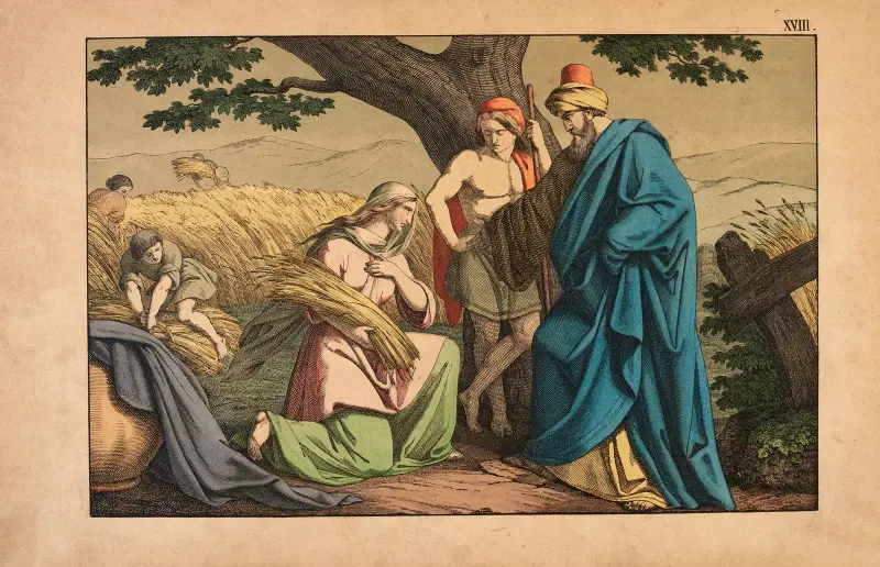 Rut a Boaz, Theodor Eckardt