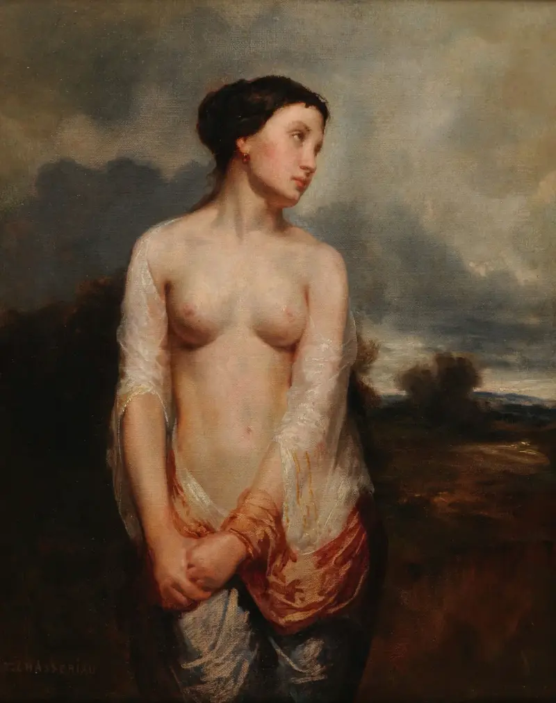 Die Gefangene von Théodore Chassériau