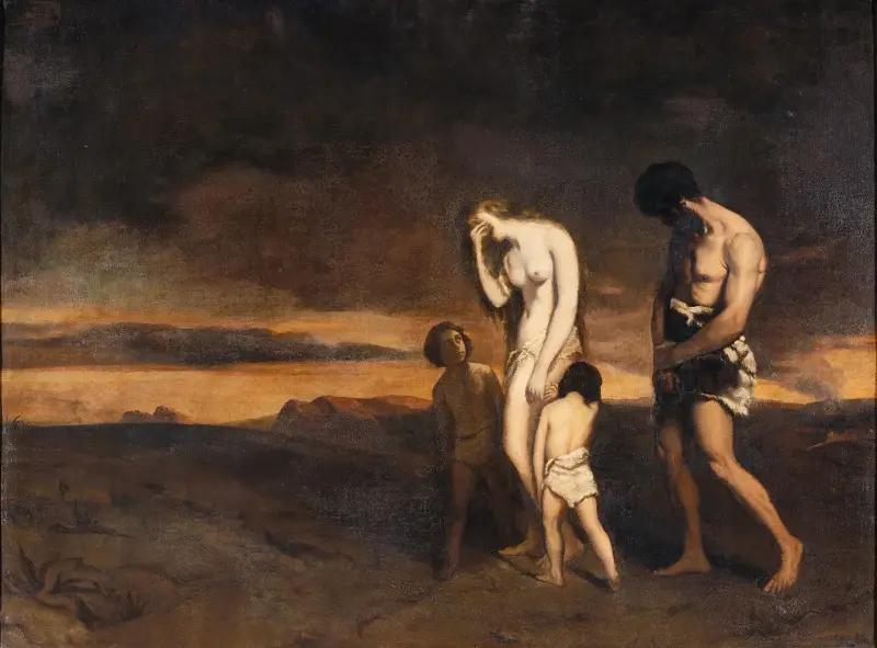 The Punishment of Cain av Théodore Chassériau