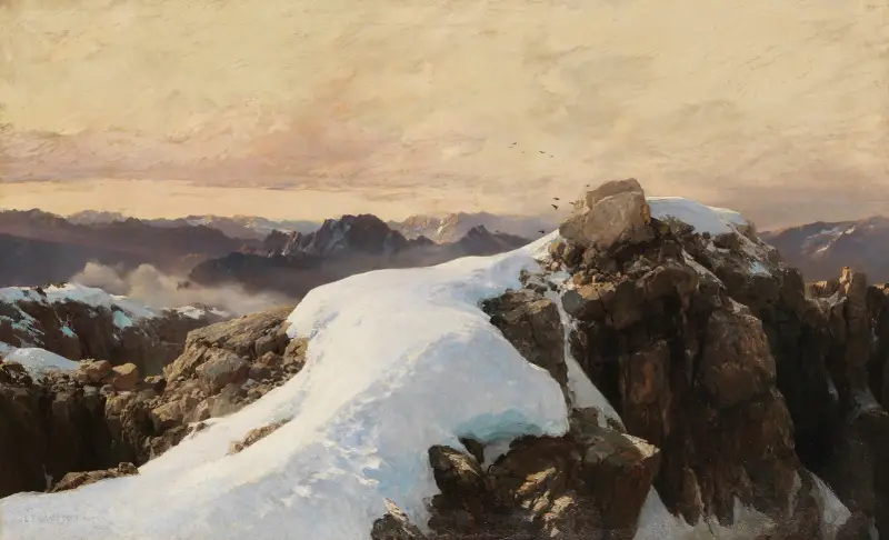Morgon på bergshöjd av Edward Theodore Compton