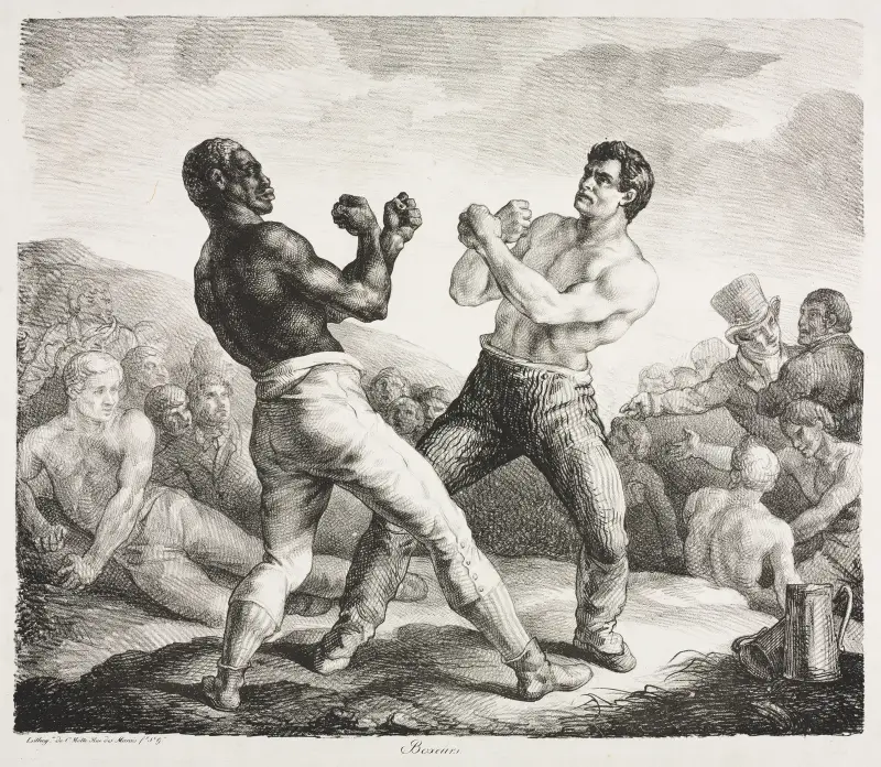 Boxer von Théodore Géricault