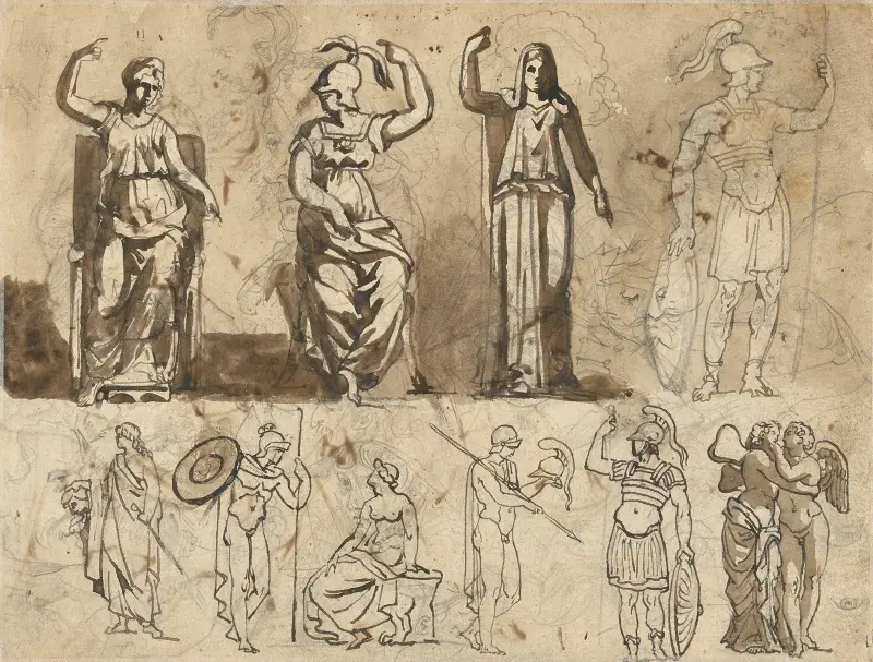 Classical Statuary, Théodore Géricault