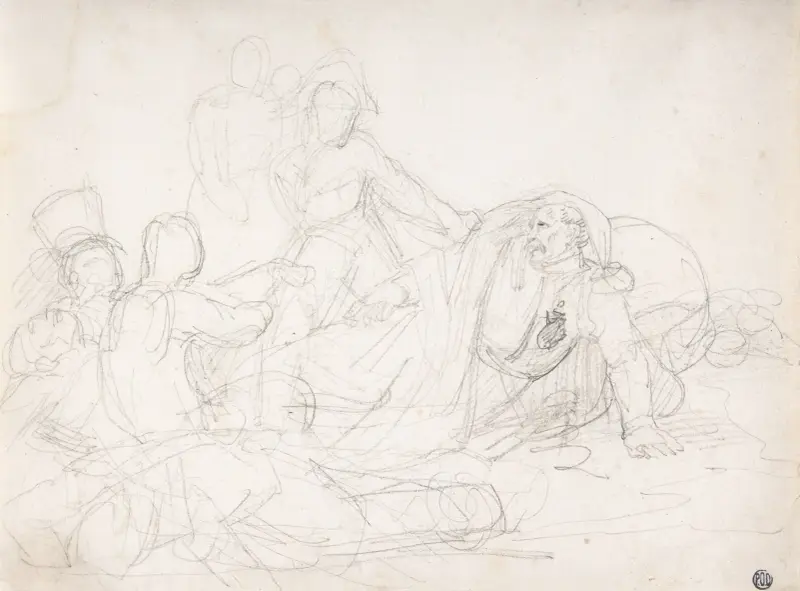Fallen Soldiers av Théodore Géricault