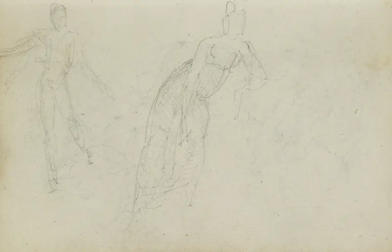 Figurstudier av Théodore Géricault