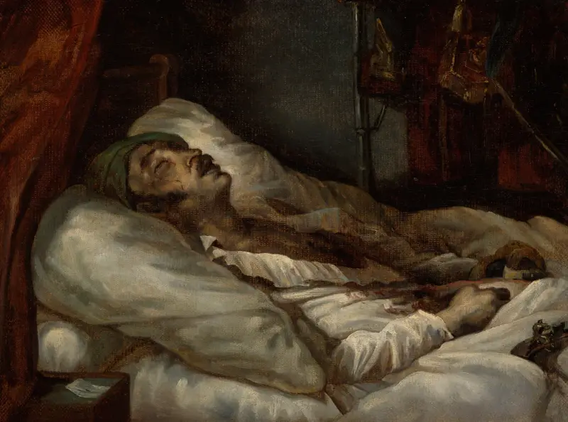 General Letellier på sin dödsbädd av Théodore Géricault