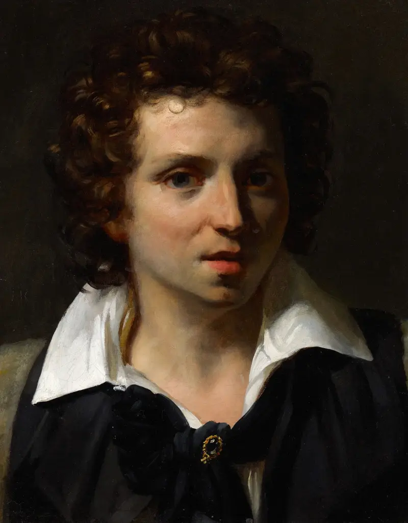 Portrait of a Young Man av Théodore Géricault