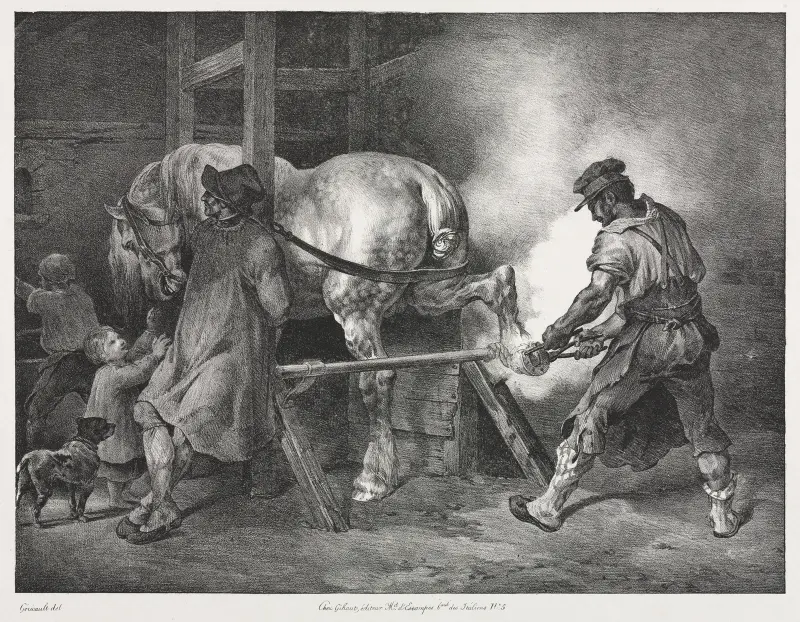 Vlámský kovář, Théodore Géricault
