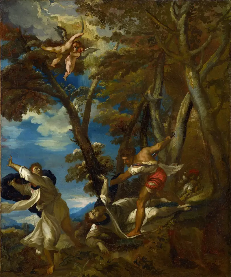 S:t Peters martyrium av Théodore Géricault