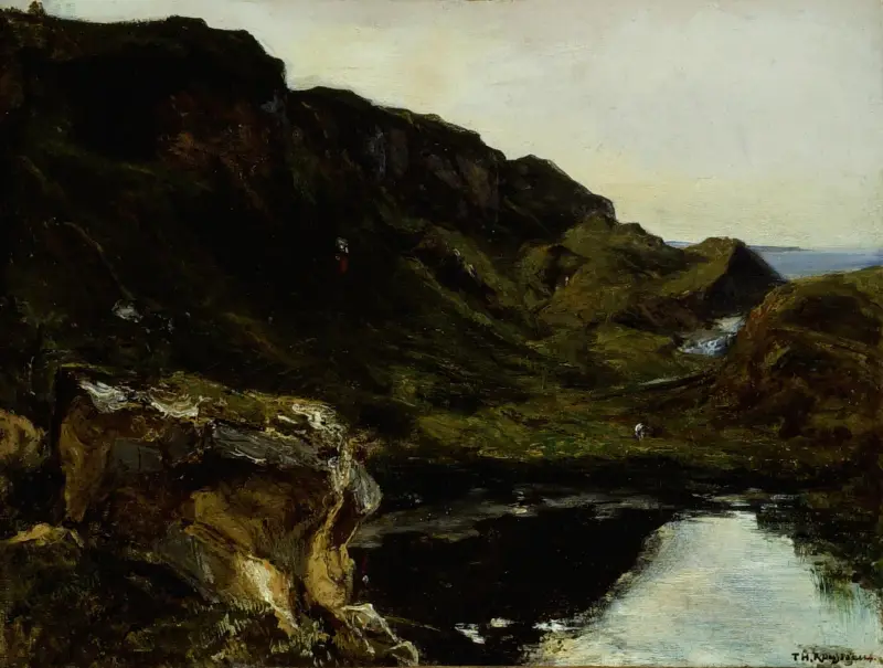 Pejzaż, 1835, Théodore Rousseau