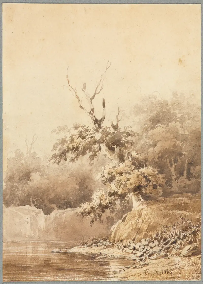 Krajina, 1836, Théodore Rousseau