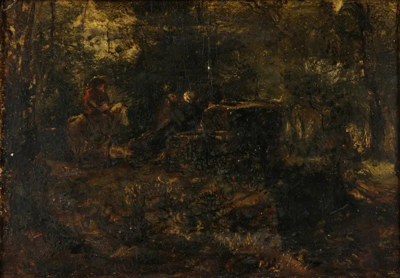 Unterholz von Théodore Rousseau
