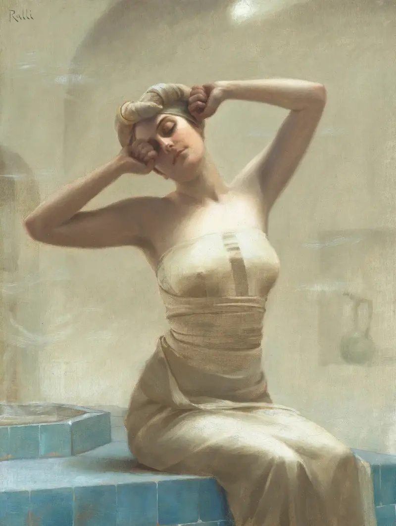 U koupele, Theodoros Ralli