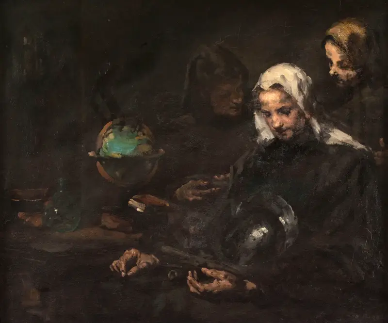 Chez l’antiquaire av Théodule Ribot