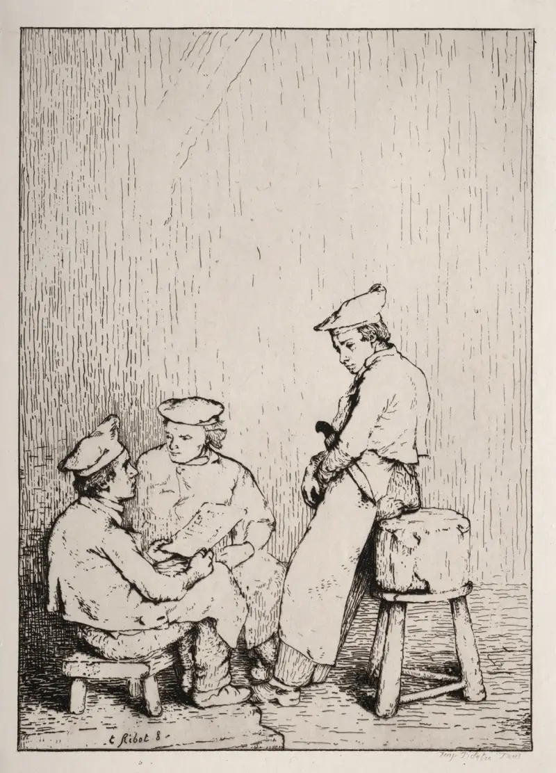 Die Karte von Théodule Ribot