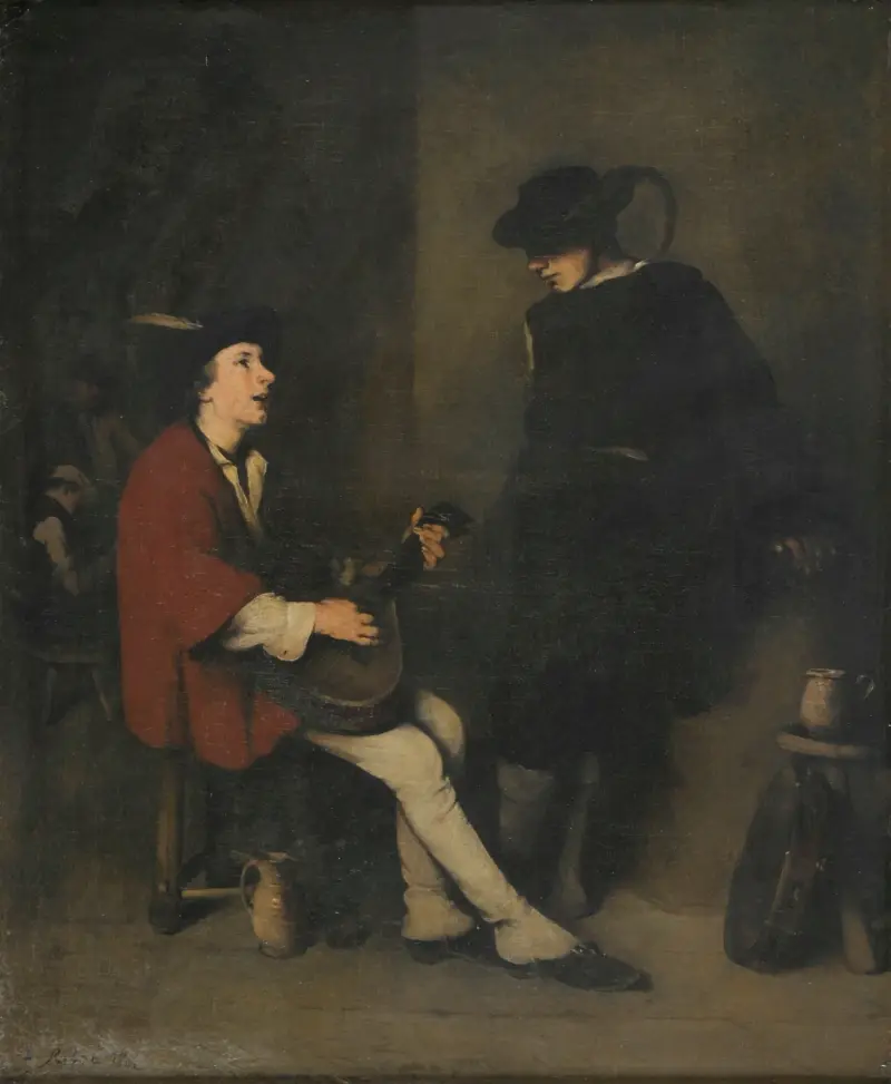 Gitarristen av Théodule Ribot