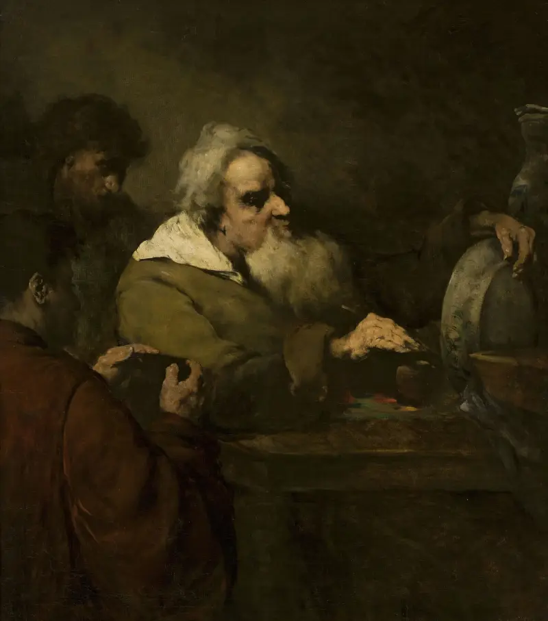 Painter of ceramics av Théodule Ribot