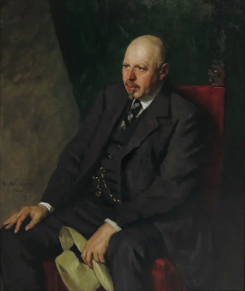 Anton Caspar Rudolph Dreesmann (1854-1934) av Thérèse Schwartze
