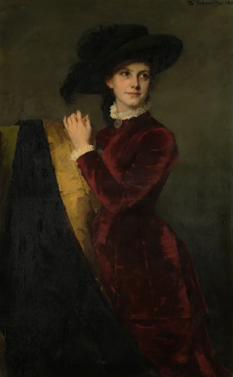Catharina Josephina den Tex-Biben (1858-1889) av Thérèse Schwartze