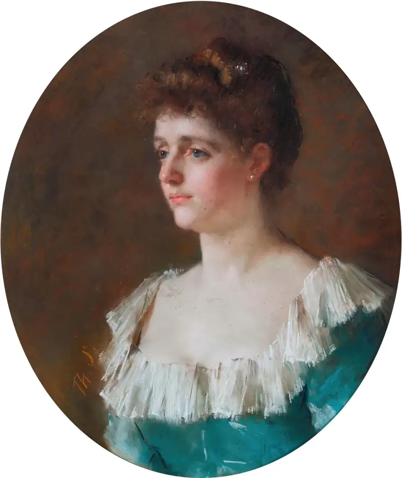 Maria Cornelia Schimmelpenninck van der Oye (1857-1891) av Thérèse Schwartze