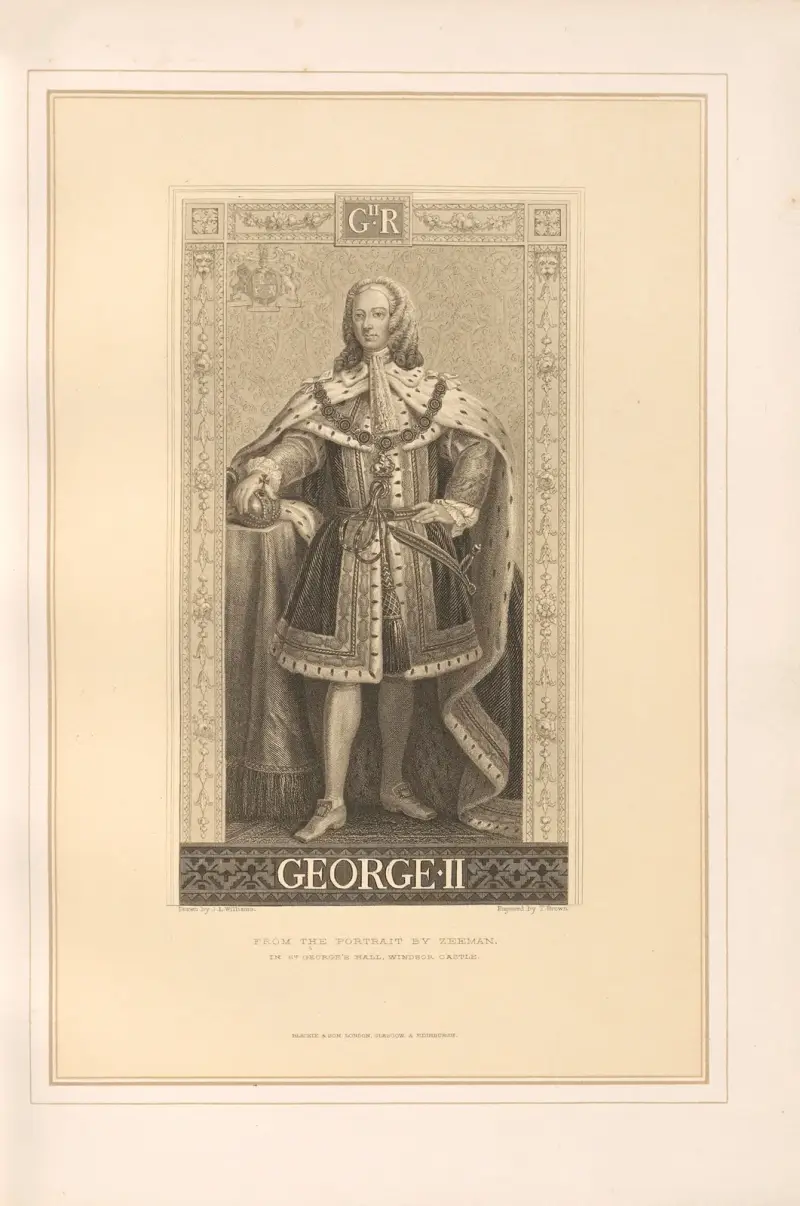 Porträtt av Georg II av Thomas Archer