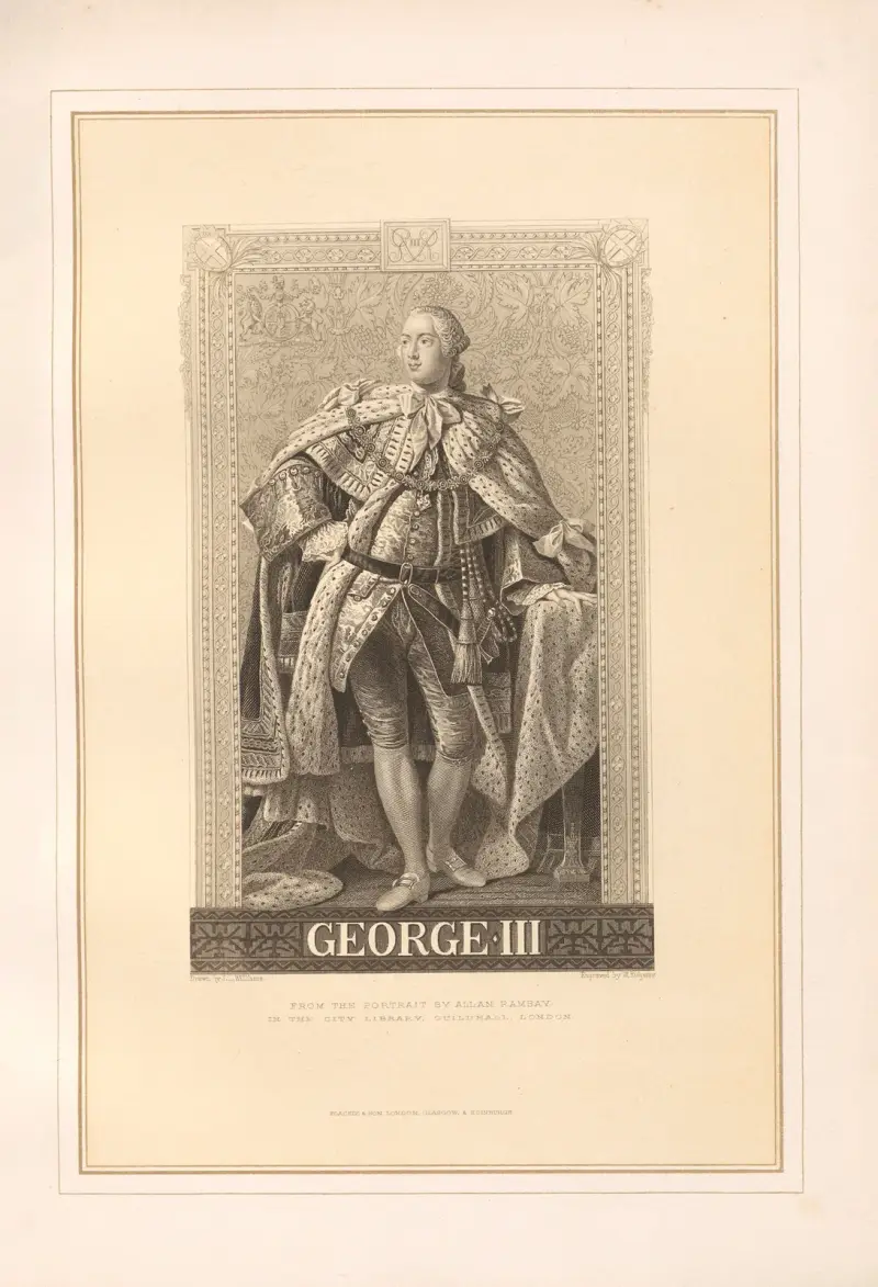 Porträtt av Georg III av Thomas Archer