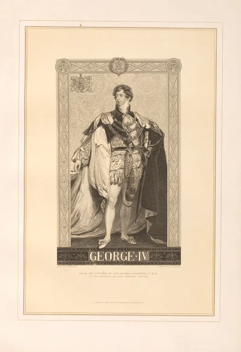 Portrait of George IV av Thomas Archer