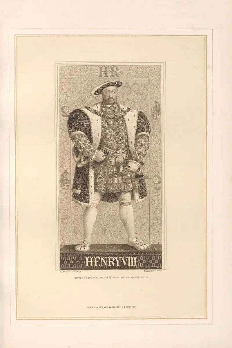 Porträtt av Henrik VIII av Thomas Archer