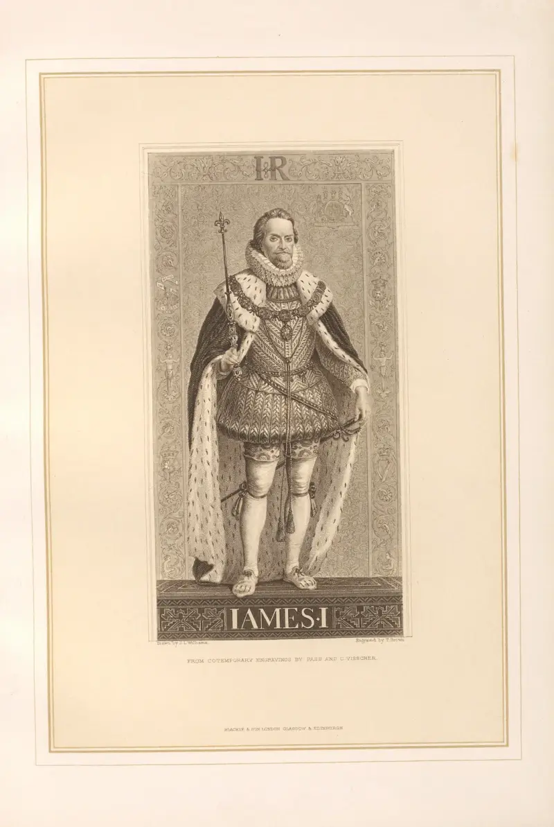Porträtt av Jakob I av Thomas Archer