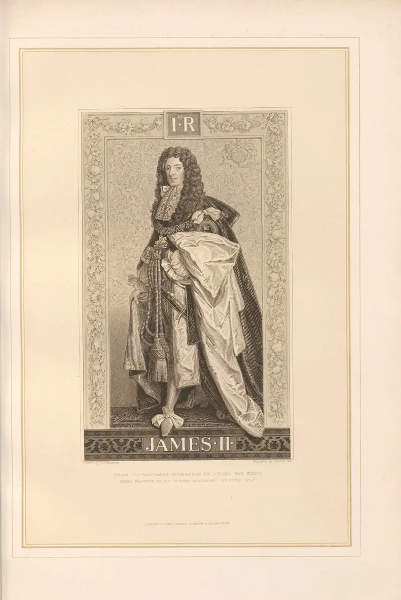 Porträtt av Jakob II av Thomas Archer