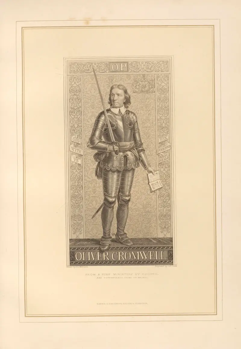 Porträt von Oliver Cromwell von Thomas Archer
