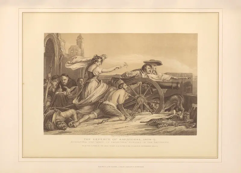 The Defence of Saragossa, 1808-9 – Sir David Wilkie av Thomas Archer