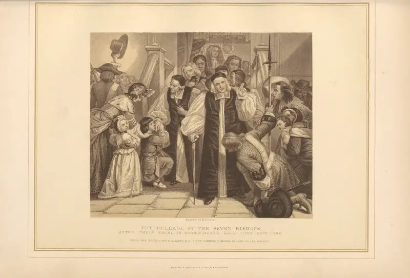 Die Freilassung der sieben Bischöfe von Thomas Archer