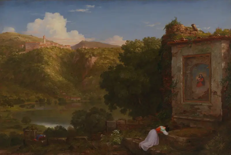 Il Penseroso von Thomas Cole