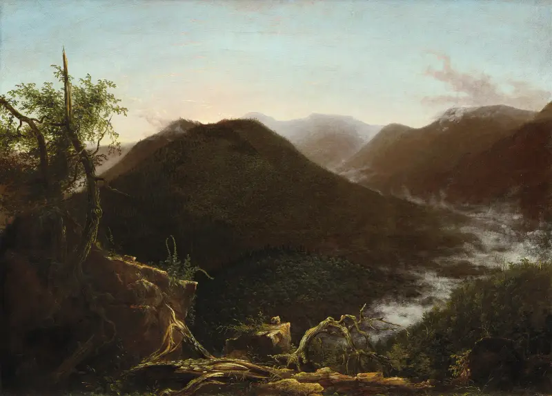 Sunrise in the Catskills av Thomas Cole