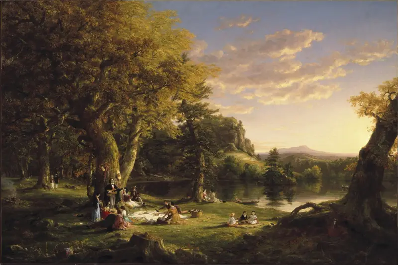 Piknik, Thomas Cole