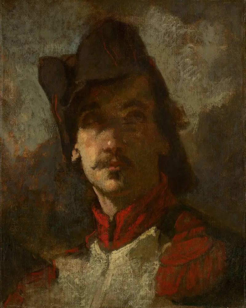 En frivillig från 1792 av Thomas Couture