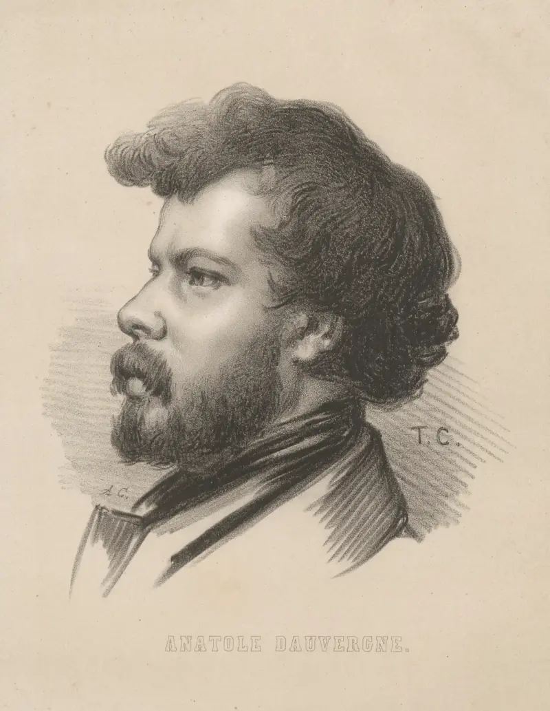 Anatole Dauvergne av Thomas Couture