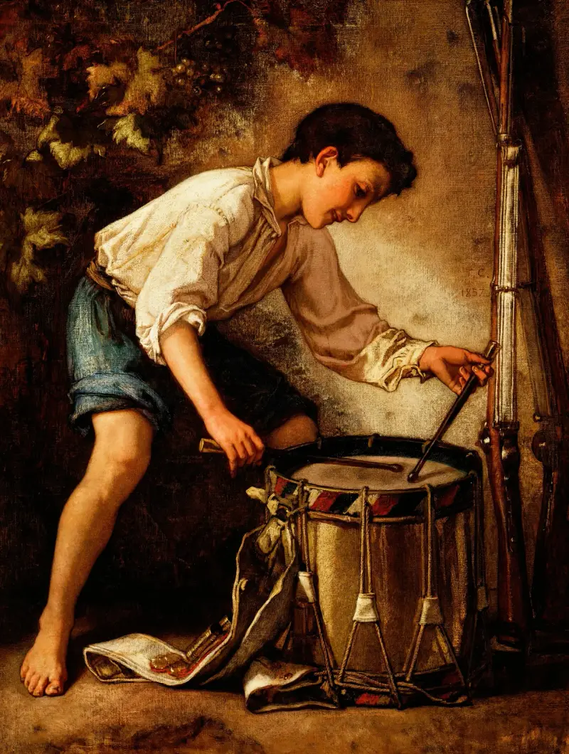 Der Trommeljunge von Thomas Couture