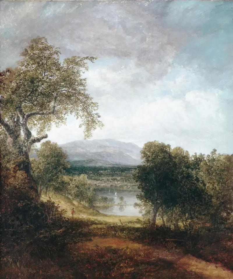 Pohled na řeku, Thomas Doughty