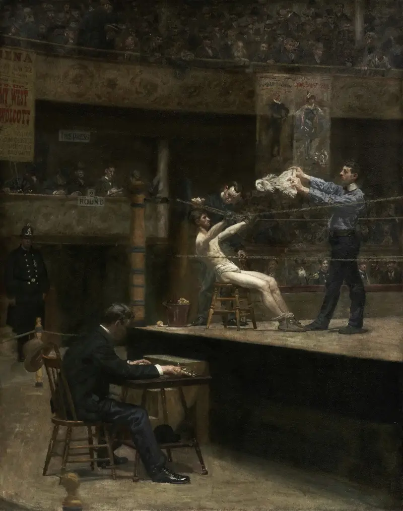 Mellan ronderna av Thomas Eakins