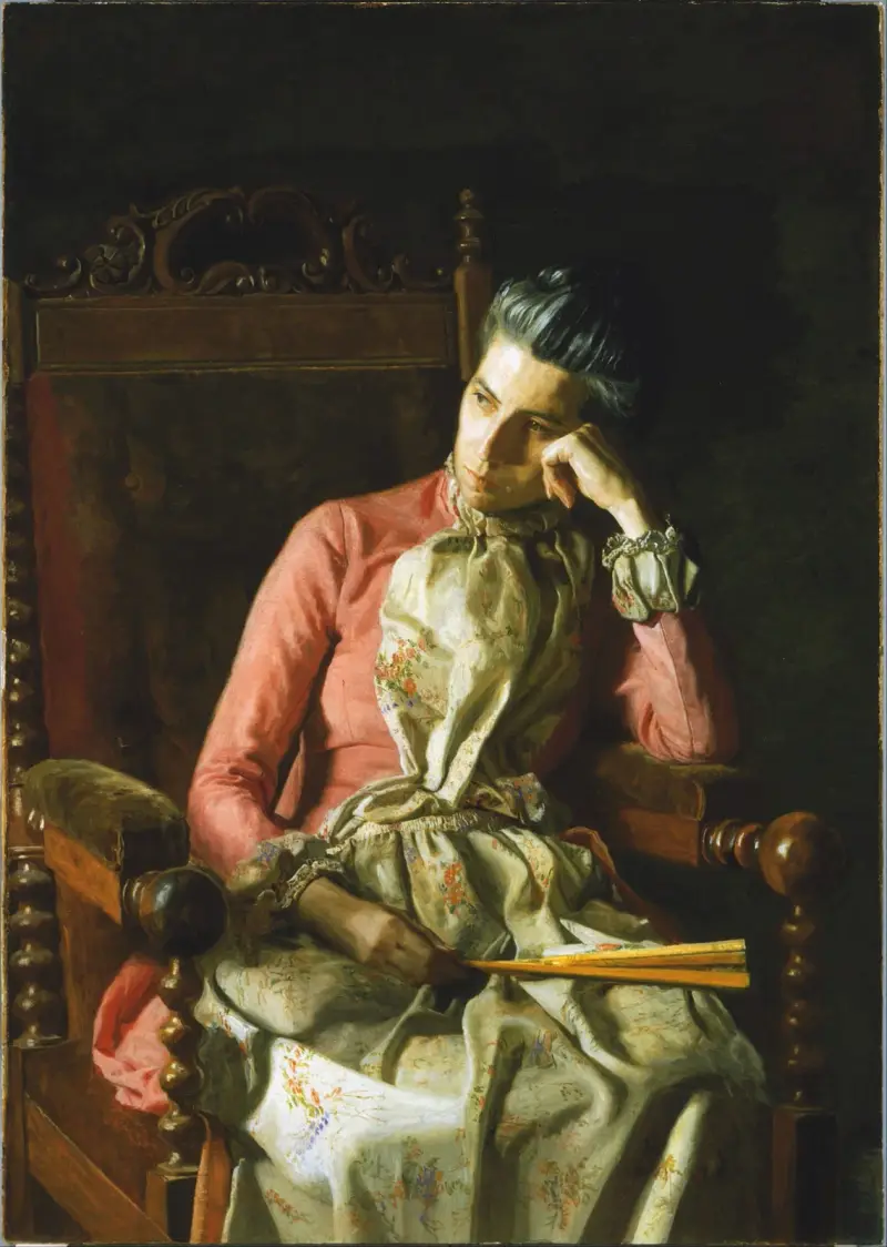 Miss Amelia Van Buren von Thomas Eakins