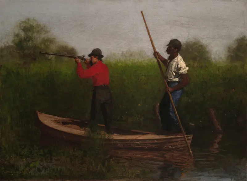 Entenjagd auf dem Delaware von Thomas Eakins
